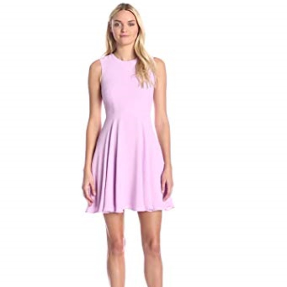 French Connection Women's Ana Crepe Sleeveless Fit